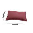 thumbnail image 3 of 18.90x29.13 Inch Stretch Pillow Cases - Jersey Knit & Envelope Closure Pillowcases with Ultra Soft T-Shirt Like Polyester Blend - Suitable for Queen or Standard Size, 3 of 9