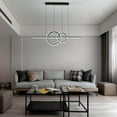 thumbnail image 6 of Modern LED Kitchen Island Light Pendant Chandelier Ceiling Fixture Remote Lamp, 6 of 12