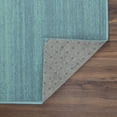 thumbnail image 5 of My Magic Carpet Machine Washable Solid Blue 3x5 Area Rug - Non-Slip Indoor Rugs for Bedroom, Kitchen, 5 of 5