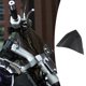 thumbnail image 4 of Parabrisas delantero, deflectores de viento de parabrisas para accesorios de motocicleta MT-09 / FZ-09 2018 ~ 21 - Negro Soledad Deflectores de viento delanteros, 4 of 9
