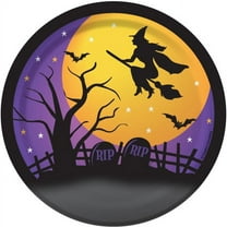 House of Fright Halloween 7-inch Paper Plates 8 Per Pack