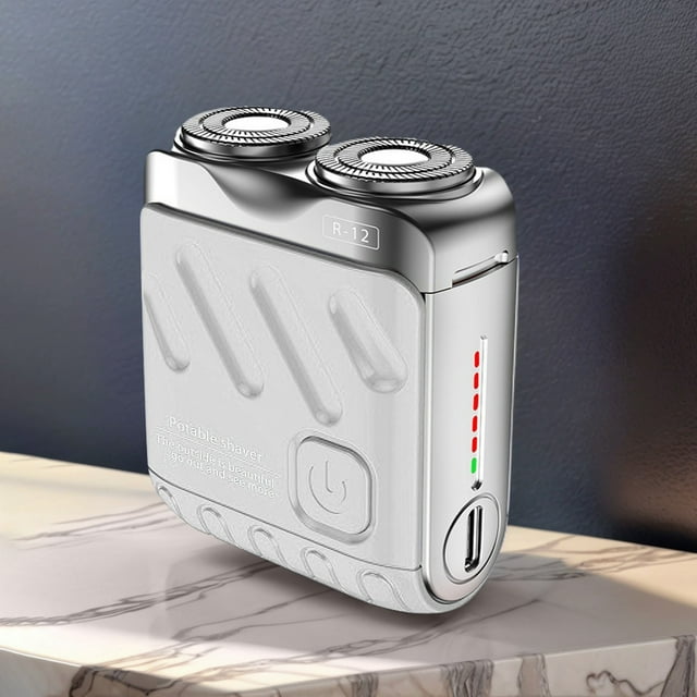 Rasoir Mini de Poche pour Hommes Rasoir Cool Rasage Humide et Sec Rasoir Sans Fil