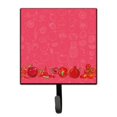 thumbnail image 1 of Fruits & Vegetables in Red Leash or Key Holder, 1 of 1