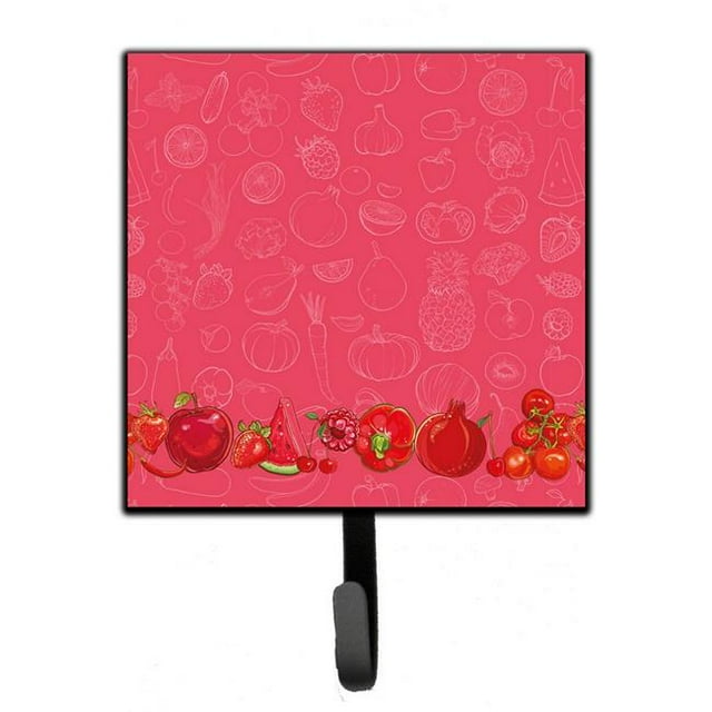 Fruits & Vegetables in Red Leash or Key Holder