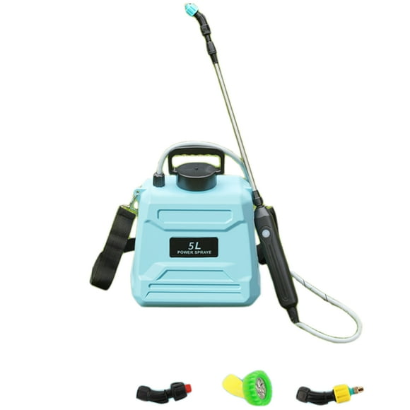 Bewildely Pulverizador de jardín eléctrico de 5 l/8 l con bomba de presión y carga USB para plantas de interior y exterior. Jardín y Patio