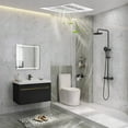 thumbnail image 4 of Costway 50/80/110 CFM Ceiling Mount Exhaust Ventilation Fan with Pick-A-Flow 4 Inches Duct, 4 of 10