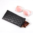 thumbnail image 4 of ORUYROP Squeeze Leather Sunglasses Pouch-3 Pack Spring Storage Glasses Pouch Holder, 4 of 7