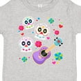 thumbnail image 4 of Inktastic Day of the Dead Owl Sugar Skulls and Guitar Boys or Girls Toddler T-Shirt, 4 of 5