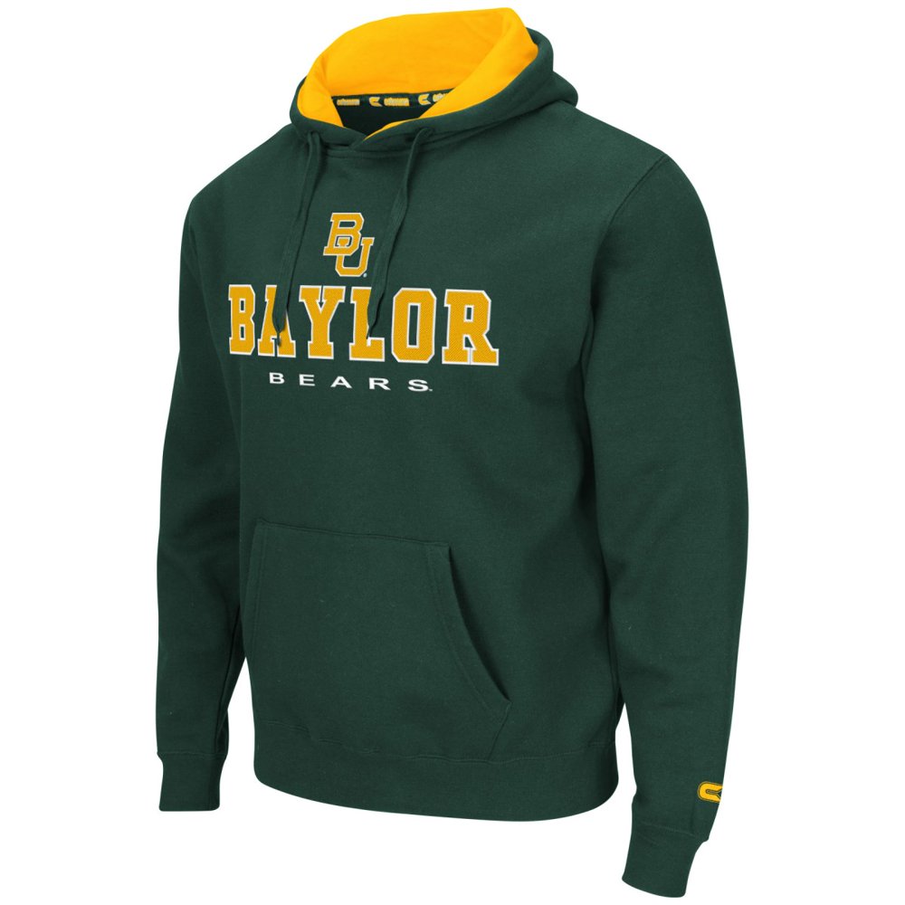 Baylor Bears NCAA "Zone II" Pullover Hooded Men's Sweatshirt Green
