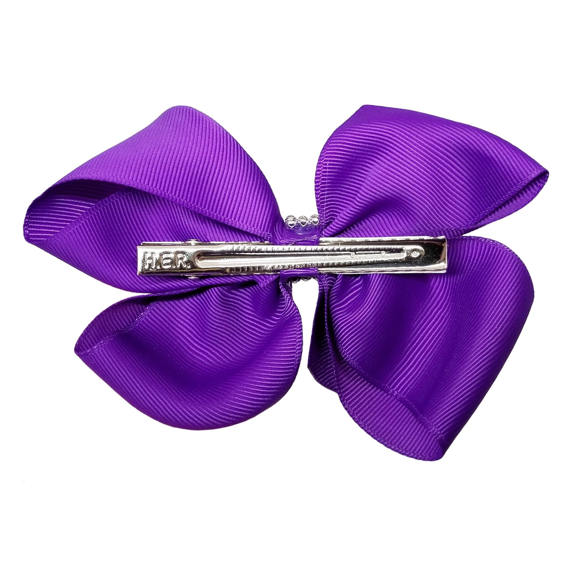 Medium Hair Bow (Purple)