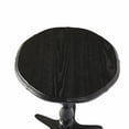 thumbnail image 2 of GDF Studio 16" Round Small End Table, Modern Wooden Pedestal Side Table, Vintage Accent Nightstand, Black, 2 of 9