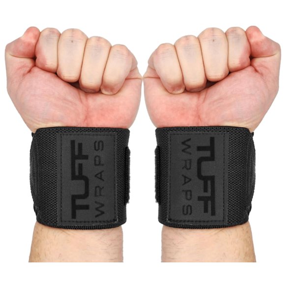 Correas de muñeca TuffWraps Villain 16 para gimnasio y levantamiento de pesas