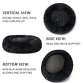 thumbnail image 5 of Exclusivo Mezcla Calming Donut Pet Bed for Large Dogs 36", Anti-Anxiety Plush Cozy Warming Dog Bed, Black, 5 of 7