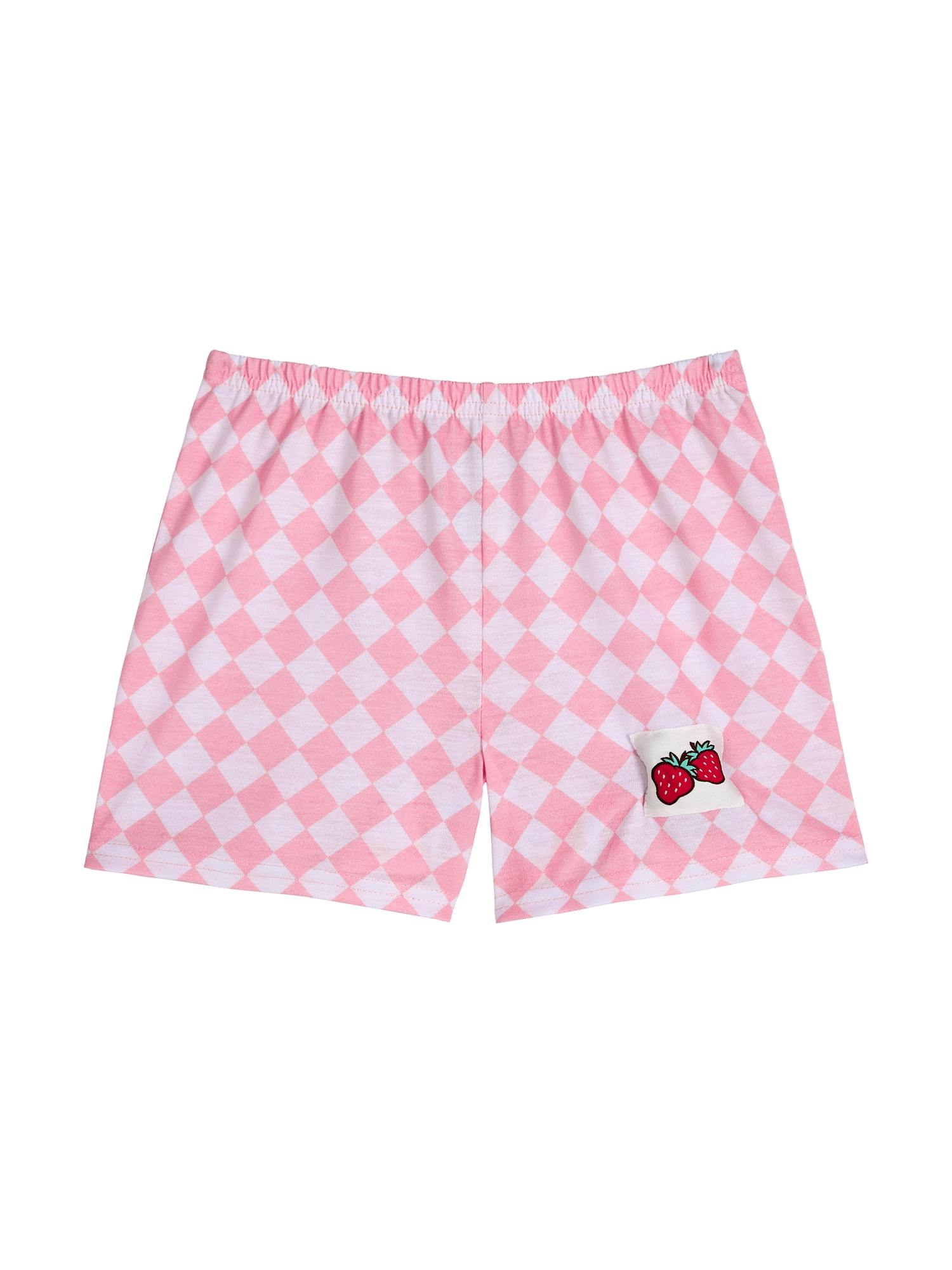 Strawberry Shortcake Girls Tank Sleep Top and Shorts Pajama Set, 2-Piece, Sizes 4-12