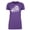 Purple, variant on Woman's Cheer Day T-shirts, Woman's Crew neck shirts, Cheer Shirts - When In Doubt