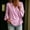 Light Violet, variant on Women's V Neck 3/4 Sleeves Wrap Top,crisscross tie cotton linen solid top,Front Tie Blouse,Side Straped Ruffled Sleeves,Loose Fit Work Shirts,Beach Vacation Outfits,Basic Tops Navy