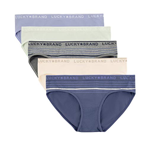 Lucky Brand Womens Microfiber Bikini Panties Multi Jordan