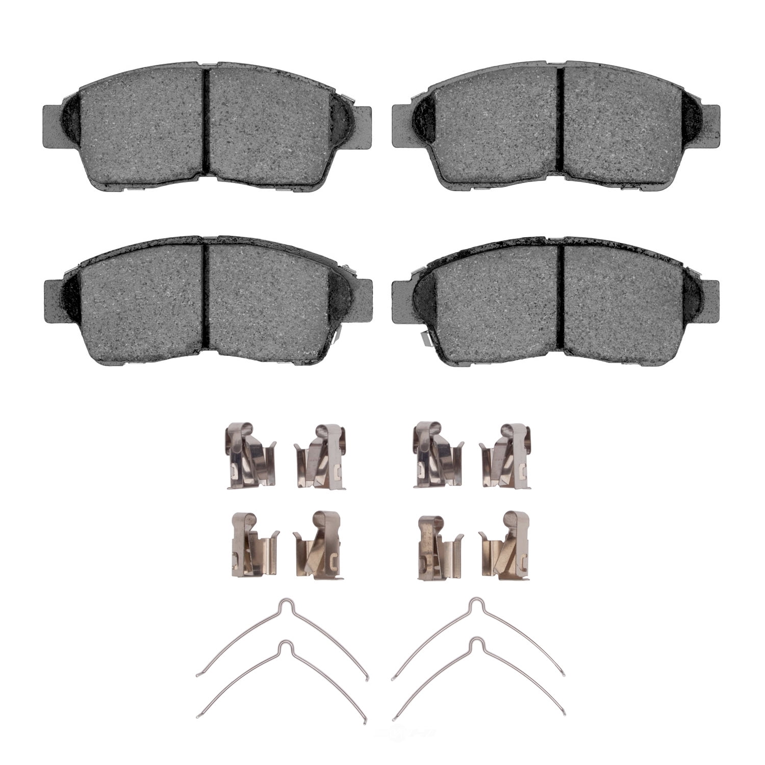Dynamic Friction Company 1551-0562-02 DFC 5000 Advanced Brake Pads - Ceramic and Hardware Kit - OE