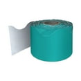 thumbnail image 1 of Rolled Scalloped Borders, 2.25" x 65 ft, Teal | Bundle of 10 Each, 1 of 7