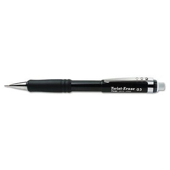 Twist-Erase III Mechanical Pencil, 0.5 mm, Black Barrel