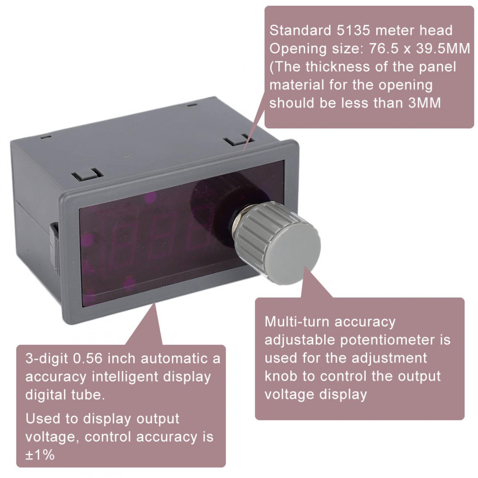 Digital Voltage Signal Generator Adjustable Multiturn Potentiometer 0-10V 