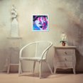 thumbnail image 3 of Stephen Chambers 12x12 White Modern Wood Framed Wall Art Titled - Moe, 3 of 6