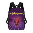 thumbnail image 1 of Play Cyberpunk 2077 Shoulder Backpack School Bag Bookbag Multipurpose Laptop Backpack, 1 of 5