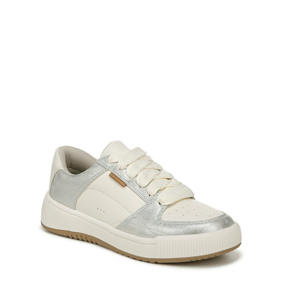 Dr. Scholl's Ollie Women's Fashion Sneakers Silver Grey Size 8 M