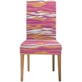 thumbnail image 2 of ZHANZZK Colful Lines Stretch Chair Cover Protector Seat Slipcover for Dining Room Hotel Wedding Party Set of 6, 2 of 6