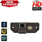 HD 1280x720p Rear Reversing Backup Camera Rearview License Plate Camera Night Vision Ip68 Waterproof for Ford
