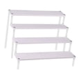 thumbnail image 1 of kusrkot Wooden Display Riser Stand Kitchen Counter Shelf Showcase Multipurpose Practical 4 Layers 30CM, 1 of 9