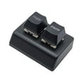thumbnail image 3 of Teclado de 2 teclas Hugo Hotswap programable Mini teclado USB para programación de control Negro, 3 of 10