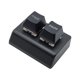 thumbnail image 2 of Teclado de 2 teclas para copiar y pegar, mini teclado USB, teclado de 2 teclas, teclados para juegos de PC Negro, 2 of 9