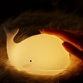 thumbnail image 4 of Luz nocturna, lámpara de silicona de océano, ballena creativa, dormitorio, niños, alimentación, cambio de color, lámpara de ambiente de regalo, lámpara de noche, 4 of 6