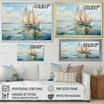 thumbnail image 4 of Designart "Boat Breezes II" Transportation Floater Framed Canvas Wall Art, 4 of 7