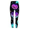 thumbnail image 6 of laiqvcdr Women's Halloween Print Yoga Pants Fashionable Seasonal Pattern Leggings High Waist Comfortable Stretch Workout Running Tights Casual Athletic Wear Full Length, 6 of 7