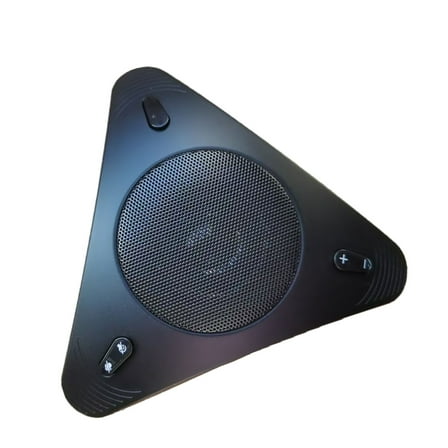 Portable USB Conference Speakerphone Feature 360 Degree Voice Pickup and Noise Cancellation for Online Classes