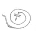 thumbnail image 1 of Collar de cruz chapado para mujer - Colgante de cruz - Collares de oro para mujer, 1 of 5
