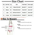 thumbnail image 3 of XMMSWDLA Girls Swimsuit Women'S High Waisted Solid V-Neck Ruffle Sleeve Tight Fitting Gathering Swimsuit Split Set Micro Bikini, 3 of 7