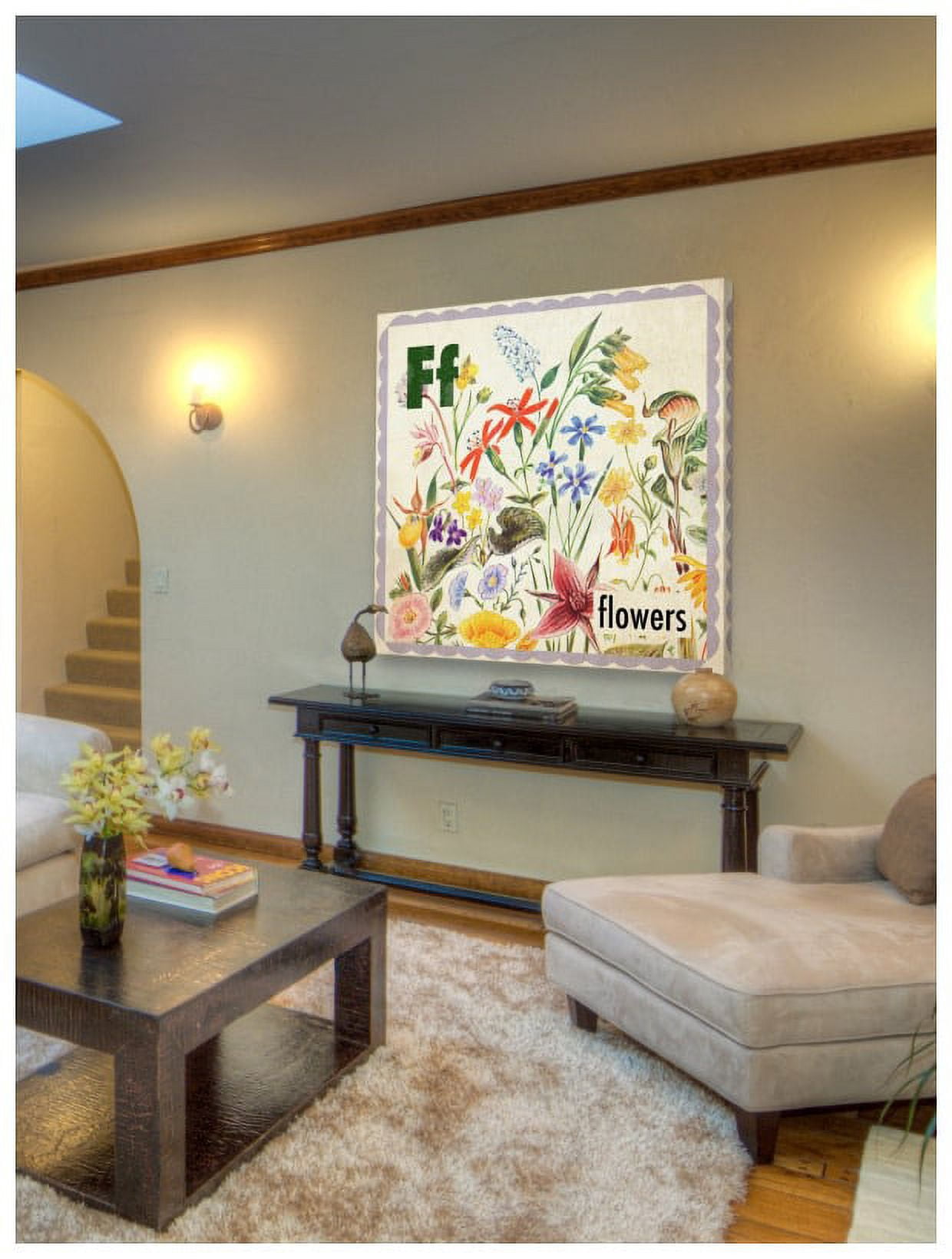 Marmont Hill "Flowers" by Curtis Painting Print on Canvas