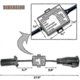 thumbnail image 4 of Usa To European Trailer Light Converter 7 Way Flat Socket (us Vehicle) To 13-pin Round Plug (eu Tra, 4 of 5