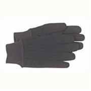 WEST CHESTER PROTECTIVE GEAR Boss Gloves 4020 Large Brown Jersey Gloves