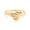 Gold- Tone, variant on 925 Solid Sterling Silver Beach Ocean Wave Ring | Size 9 | Women & Unisex