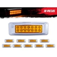 thumbnail image 1 of Kit de 10 Plafones Lateral Rectangular TUNELIGHT-RENOVATIO 14 LEDS Ámbar, 1 of 7