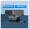 thumbnail image 2 of 2K Webcam for PC, 90° Webcam with Microphone Privacy Cover,USB ,Easy to Install, 2 of 7