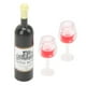 thumbnail image 2 of Juguete de vino tinto en miniatura, modelo de vino tinto, decoración de muñeca, botella de vino, modelo de vino tinto en miniatura, muy versátil, 2 of 8