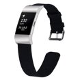 thumbnail image 1 of Pulsera de correa de fitness, pulsera de reloj, correa de reloj de lona negra, pulsera de reloj, la mejor en su clase, 1 of 5