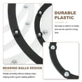 thumbnail image 3 of 12Pack 6 Inch Rotating Swivel Stand with Steel Ball Bearings, White, 5 Balls, 3 of 6