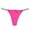 Hot Pink A, variant on Womens Cotton Underwear, Ladies Underwear Panties, Fashion Transparent Low Waist G String Thong Panties