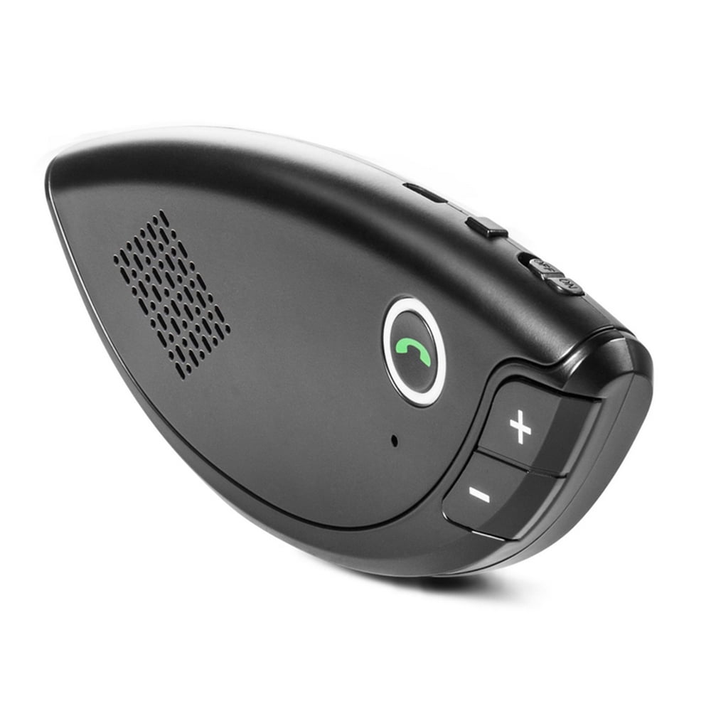 Peroptimist Wireless Car Speakerphone for Sun Visor,Clear Sound Hands